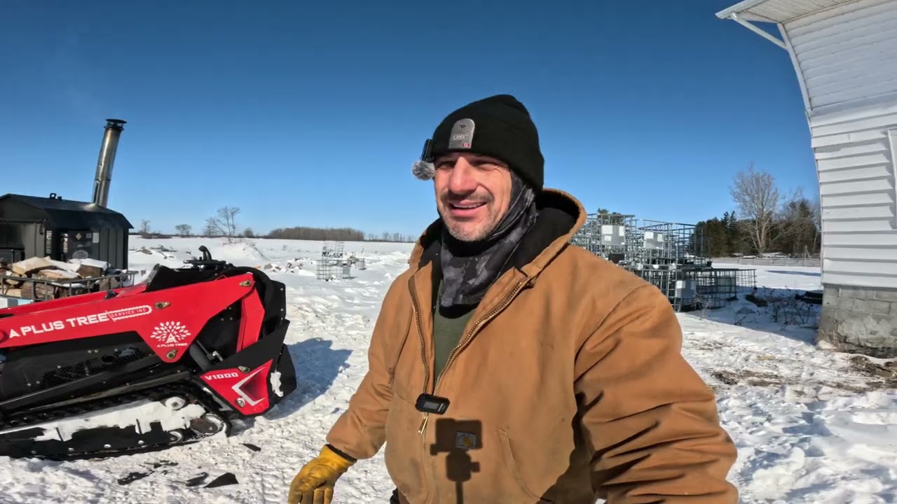 Derette V1000 in Super Cold Temps -26!!