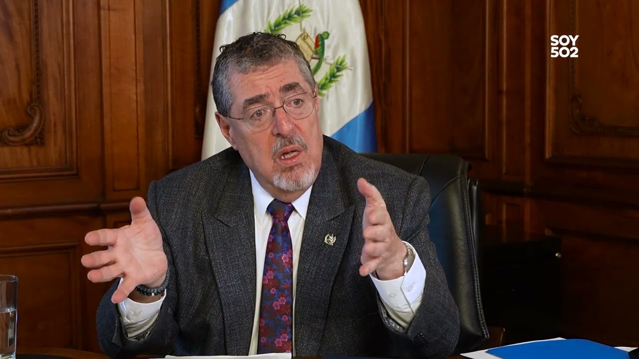 Entrevista con el presidente Bernardo Arévalo