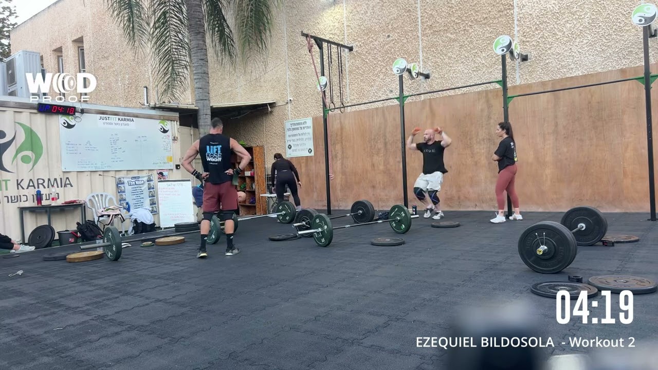 EZEQUIEL Bildosola - piece of game Athens 2025 qualifiers wod #2+3