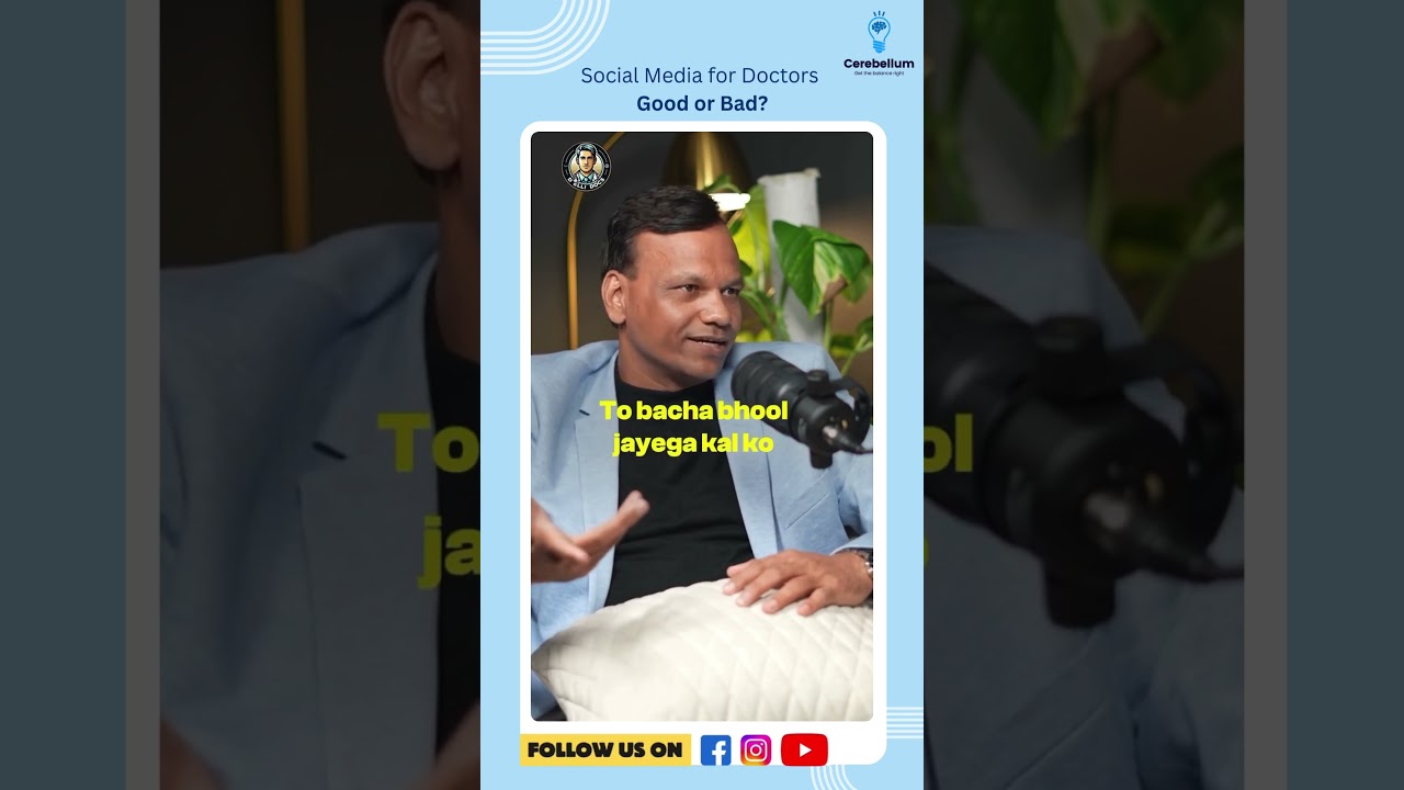 Social Media for Doctors Good or Bad? | Dr. Gobind Rai Garg