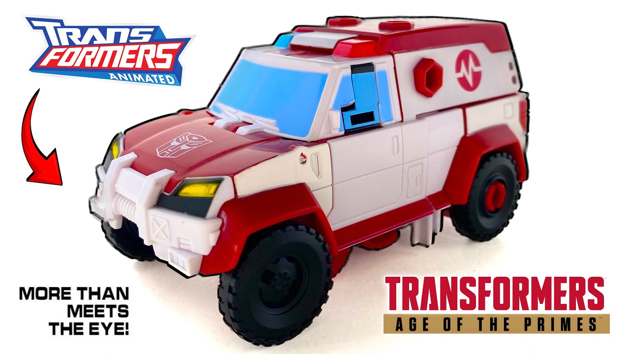 Animated is BACK! Transformers AGE OF THE PRIMES Deluxe Class RATCHET Review! (2026)