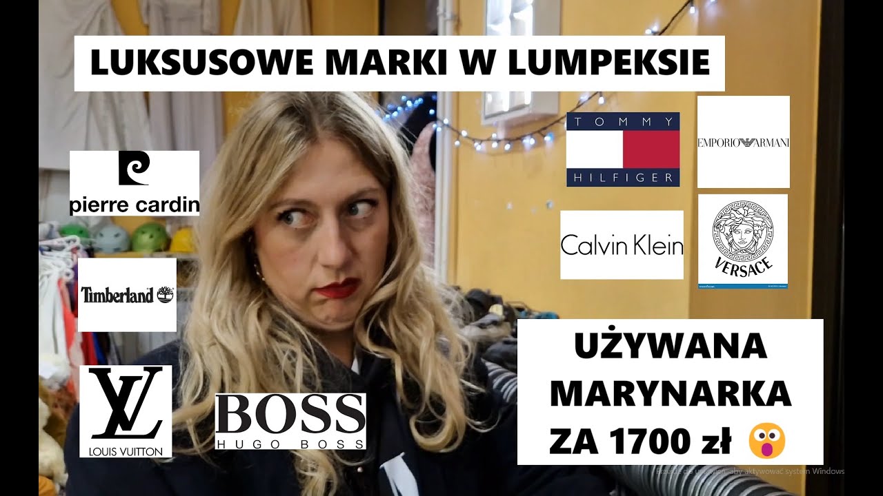 💵LUKSUSOWE MARKI W LUMPEKSIE | VERSACE, LOUIS VUITTON, ARMANI, HILFIGER | JEDWAB, KASZMIR i VINTAGE