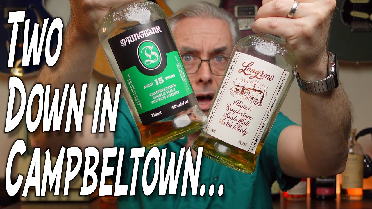 Springbank 15 and Longrow Peated Campbeltown Single Malt Scotch Whisky