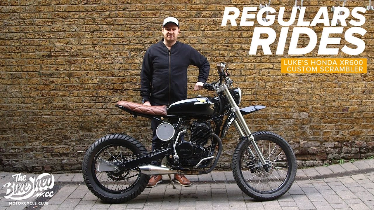 Регулярные поездки: Honda XR600 Thumper Люка