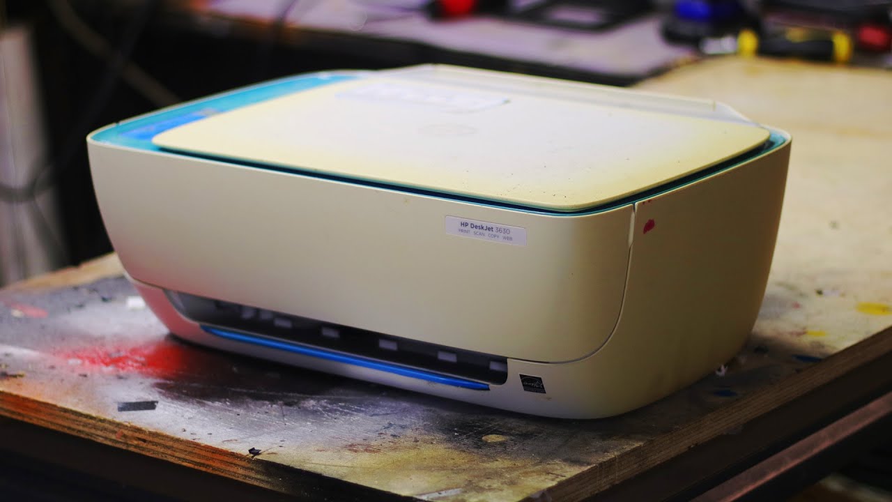 HP DeskJet 3630 complete disassembly