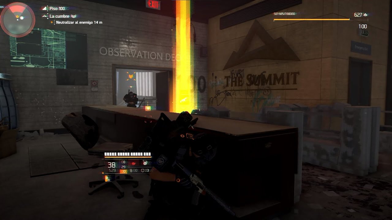 Matando cazadores piso 100 La Cumbre The Division 2