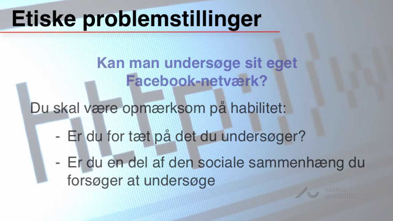 Metode i digitale medier 2 af 3: Dataindsamling