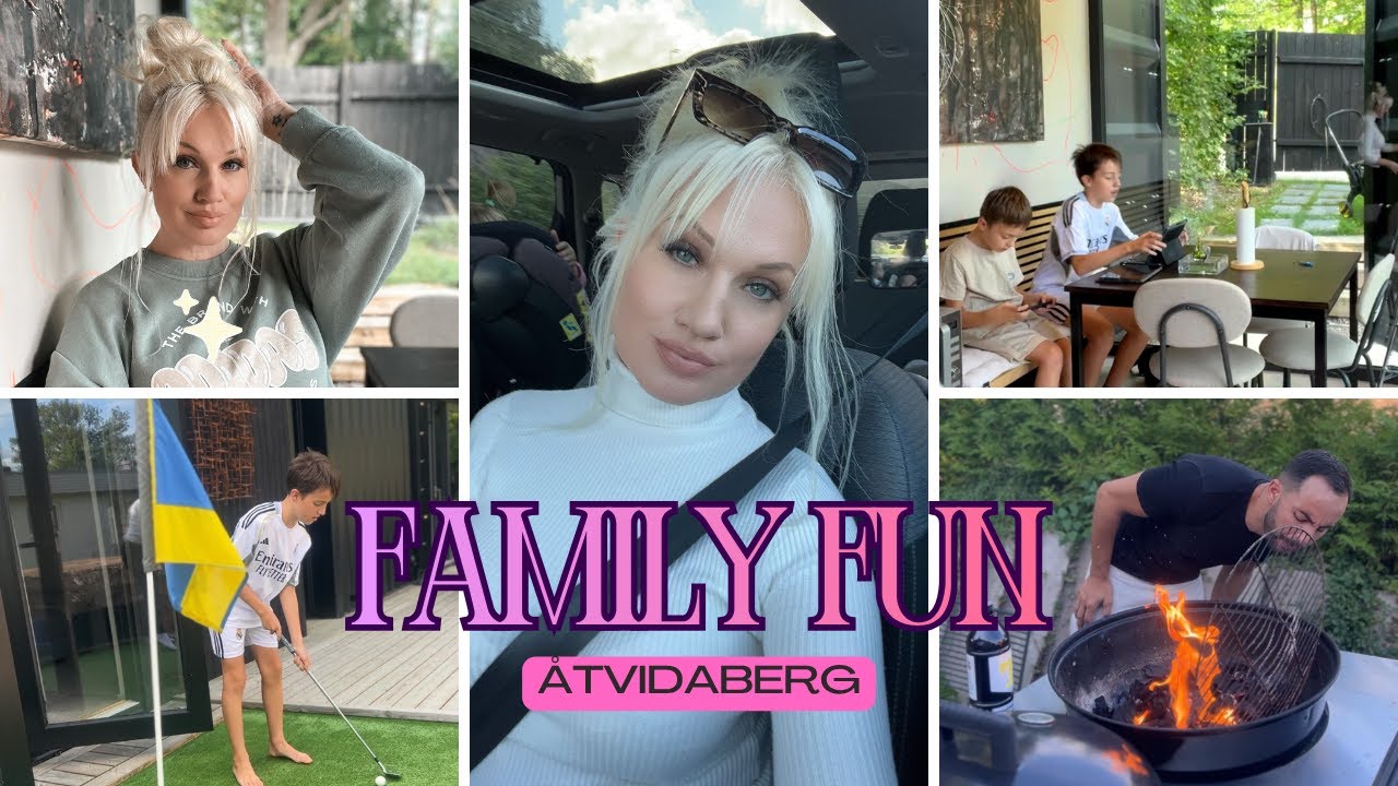 🌲 24 Hours in Åtvidaberg | A Cozy Family Getaway in the Swedish Countryside