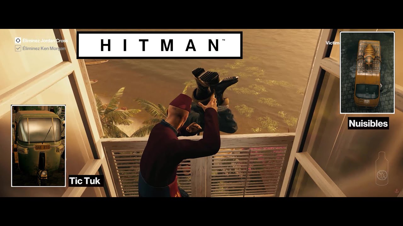Hitman - Bangkok: Opportunité : Nuisibles & Tic tuk + défis