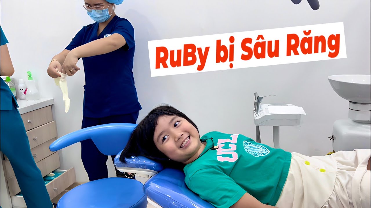 Ruby đi làm răng tự tin không khóc nhè ❤️🥰💕