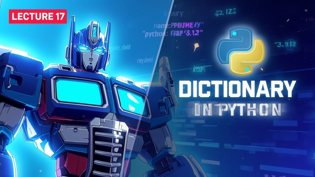 Python Comeback Series – Lecture 17 | dictionary in Python🔥 | Beginners