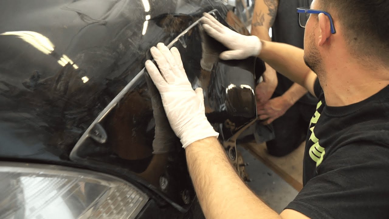 GT STYLING UK wide body kit Lexus IS300. Installation process.