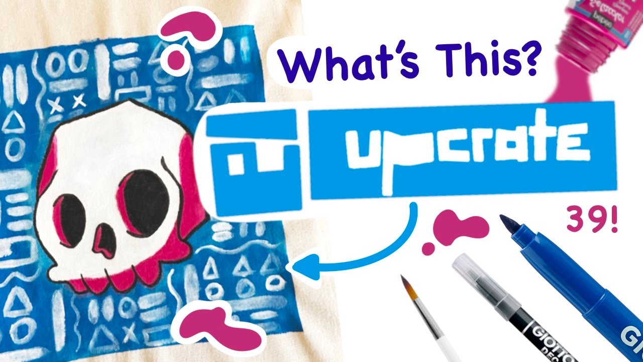 WHAT'S THIS?? // Upcrate November 2022 // Subscription Art Supplies UNBOXING!!