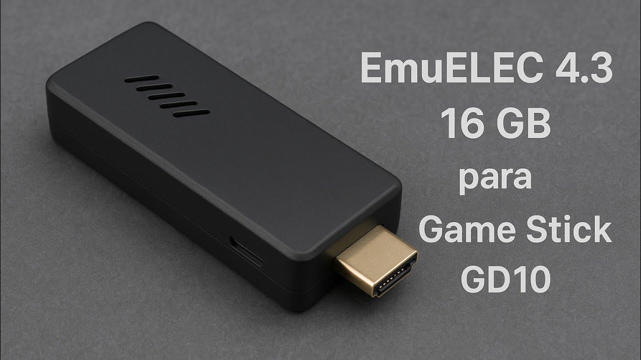 Imagem EmuELEC 4.3 de 16 GB para Game Stick GD10