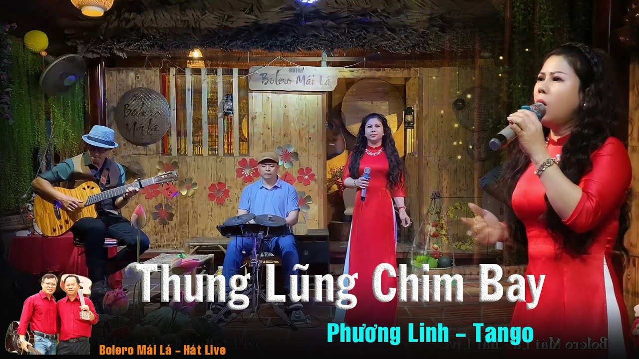 Thung Lũng Chim Bay | Phương Linh hát Tango Guitar nhạc sống Bolero mái Lá