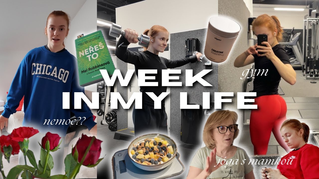 🙂‍↕️jsem nemocná? | week in my life vlog