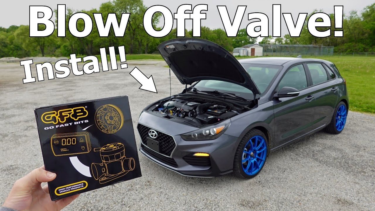 Installing a GFB Respons Blow Off Valve! | Hyundai Elantra GT N Line