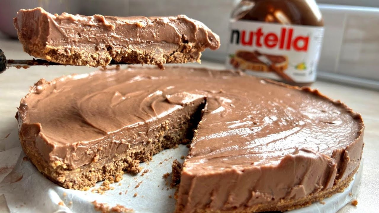 No bake Nutella cheesecake recipe
