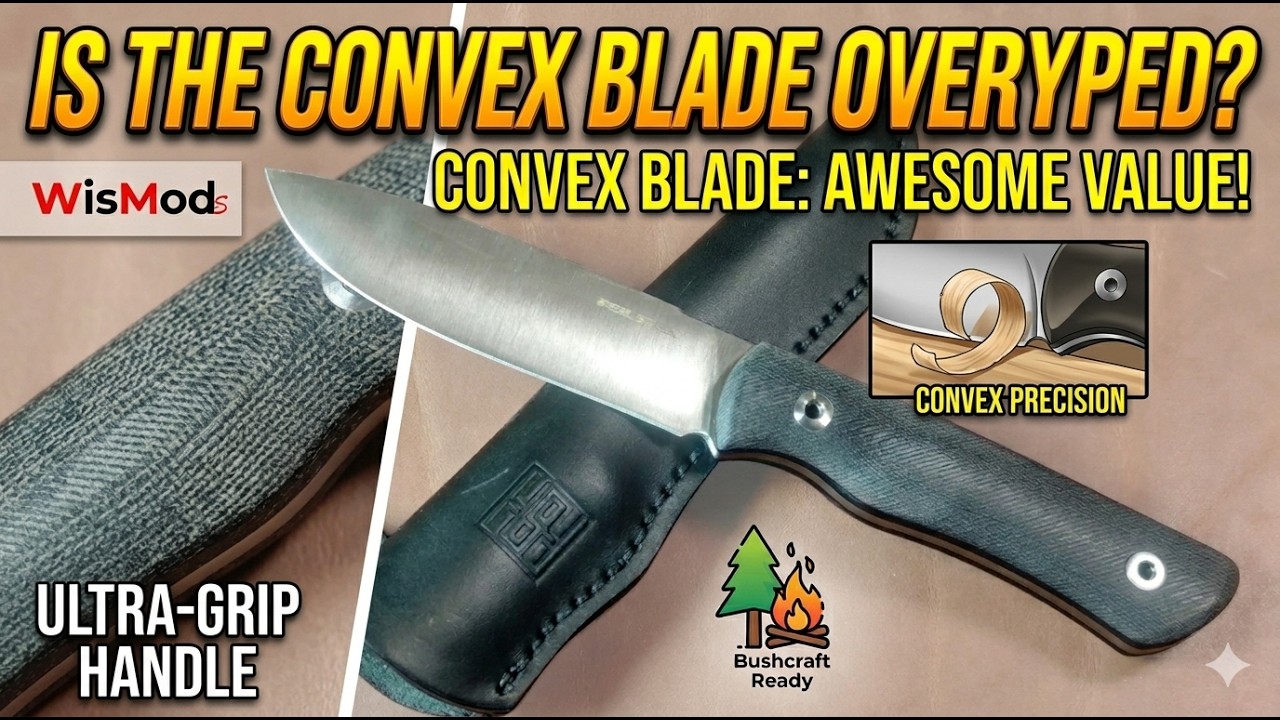Real Steel Bushcraft Plus II - great value for this awesome convex blade