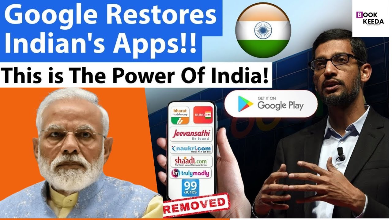 google restores indian apps | Why Google Removed Indian Apps From it's Play Store? | 10 Indian Apps