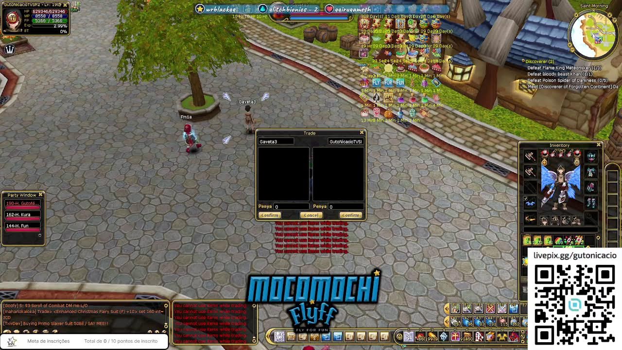 [Moco MMO] V25 Forgotten Legacy - Check #Events on Discord !mocommo !pix !discord
