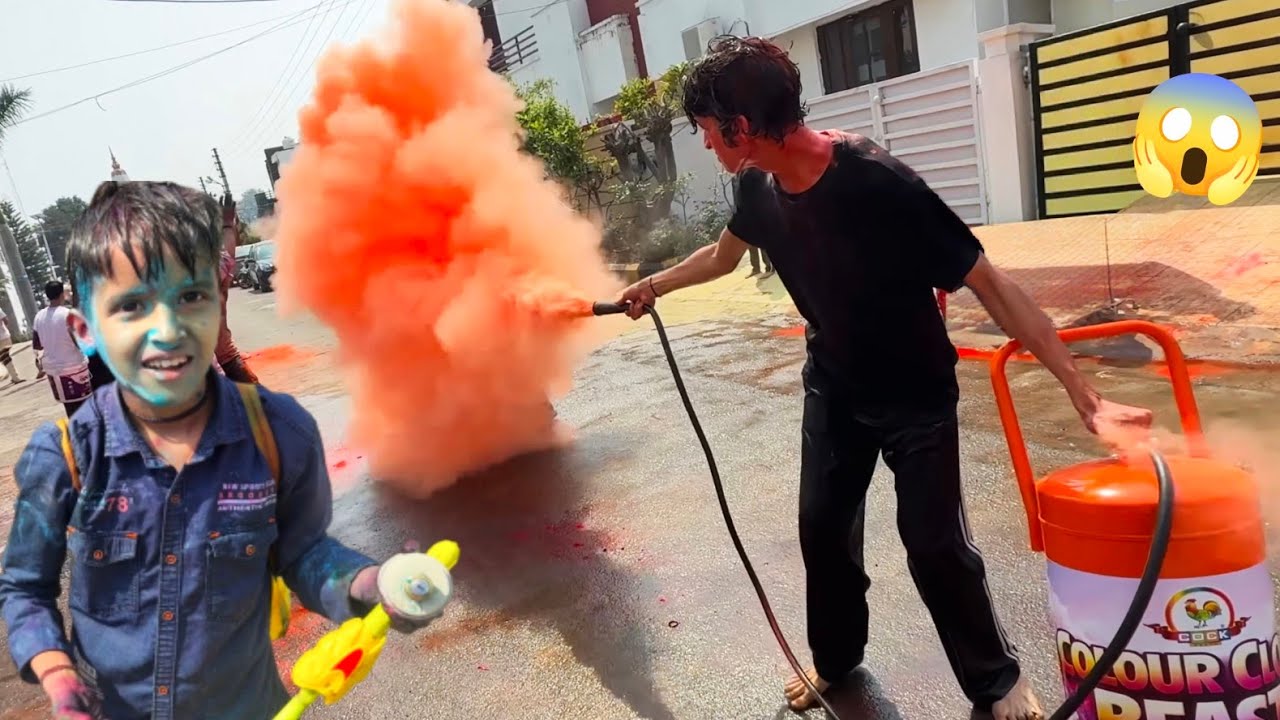 Piyush aur Kunali ki Holi ||😱😲 Sourav Joshi Vlogs