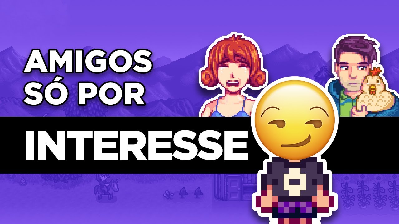 AMIZADE INTERESSEIRA com NPCs! Stardew Valley