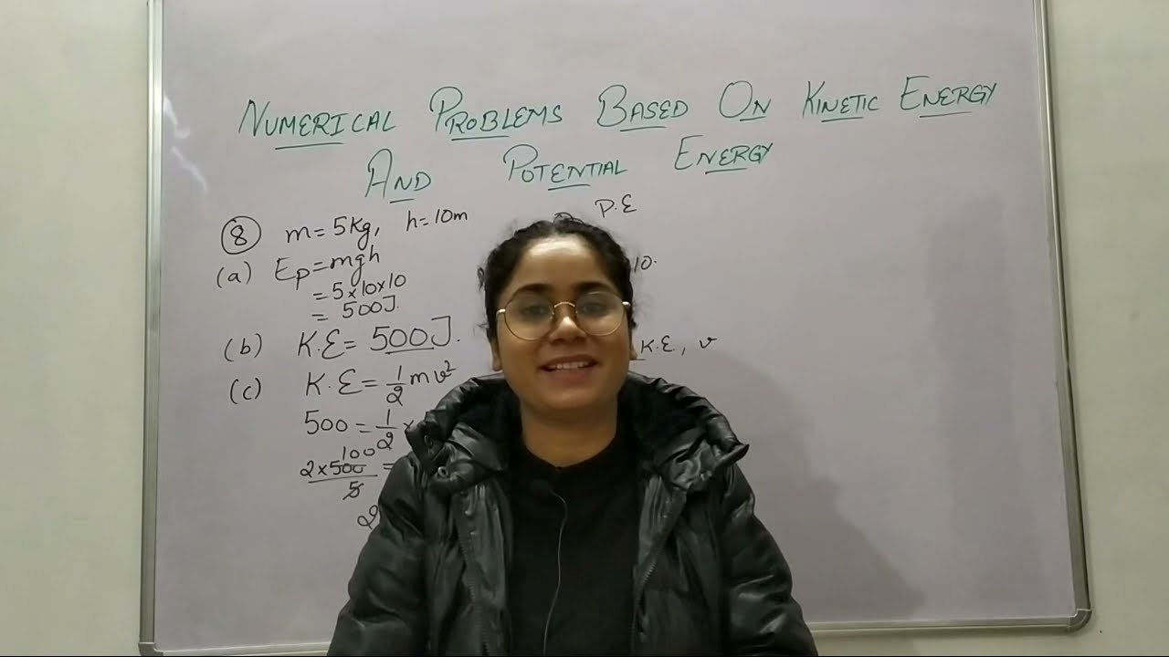 Numerical Problems based on Kinetic Energy and Potential Energy || Class 09 || The Enlightened Room