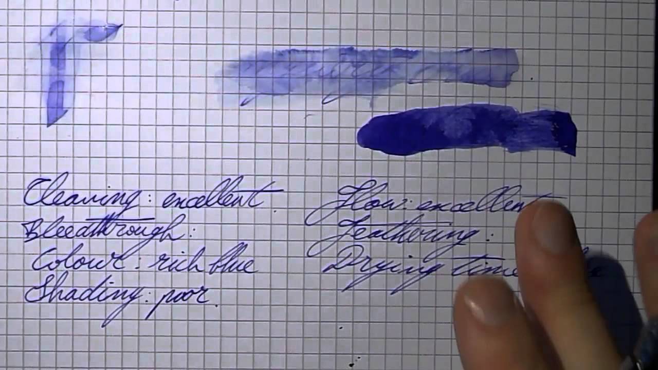 Inkcyclopedia: Montblanc Royal Blue