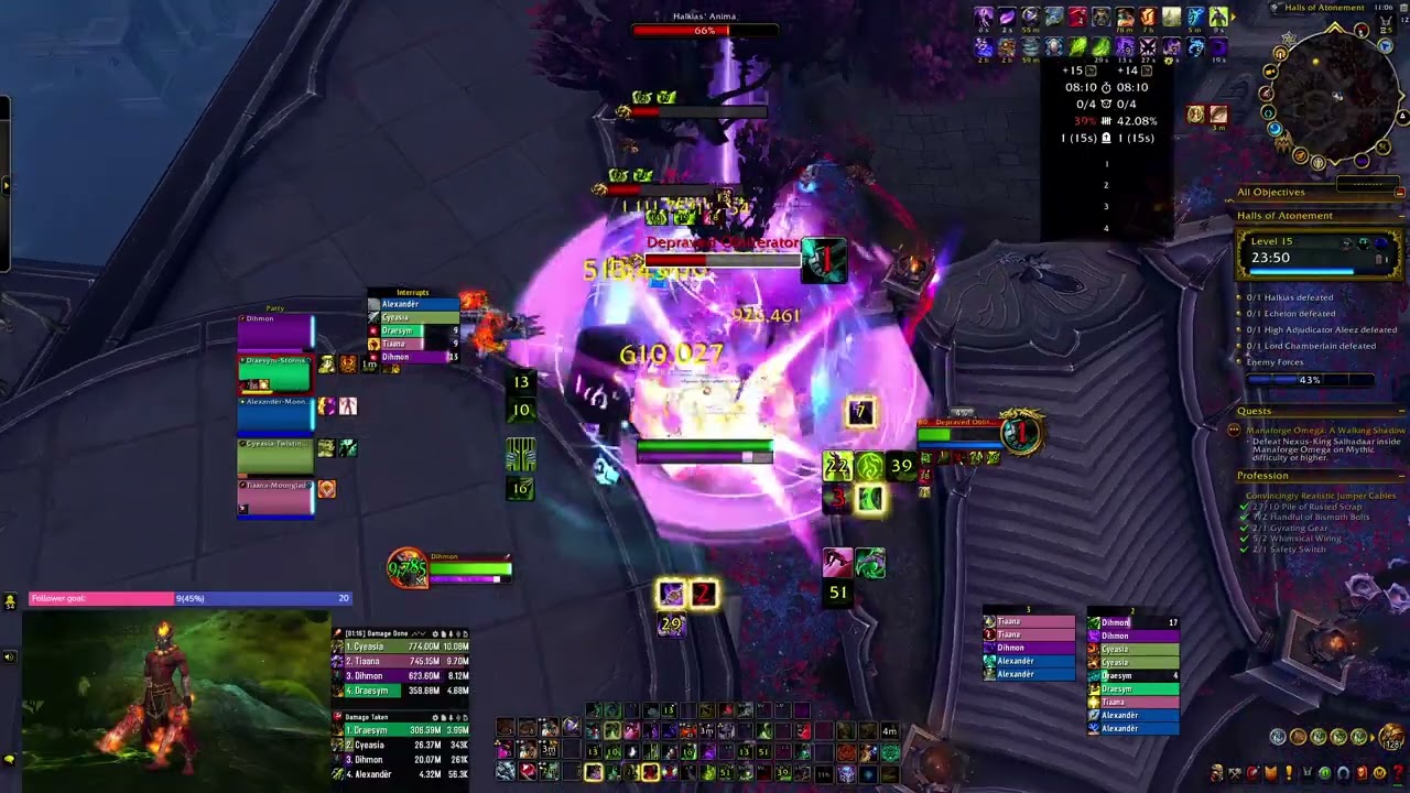 Halls of Atonement 15+ havoc aldrachi DH Dihmon pov