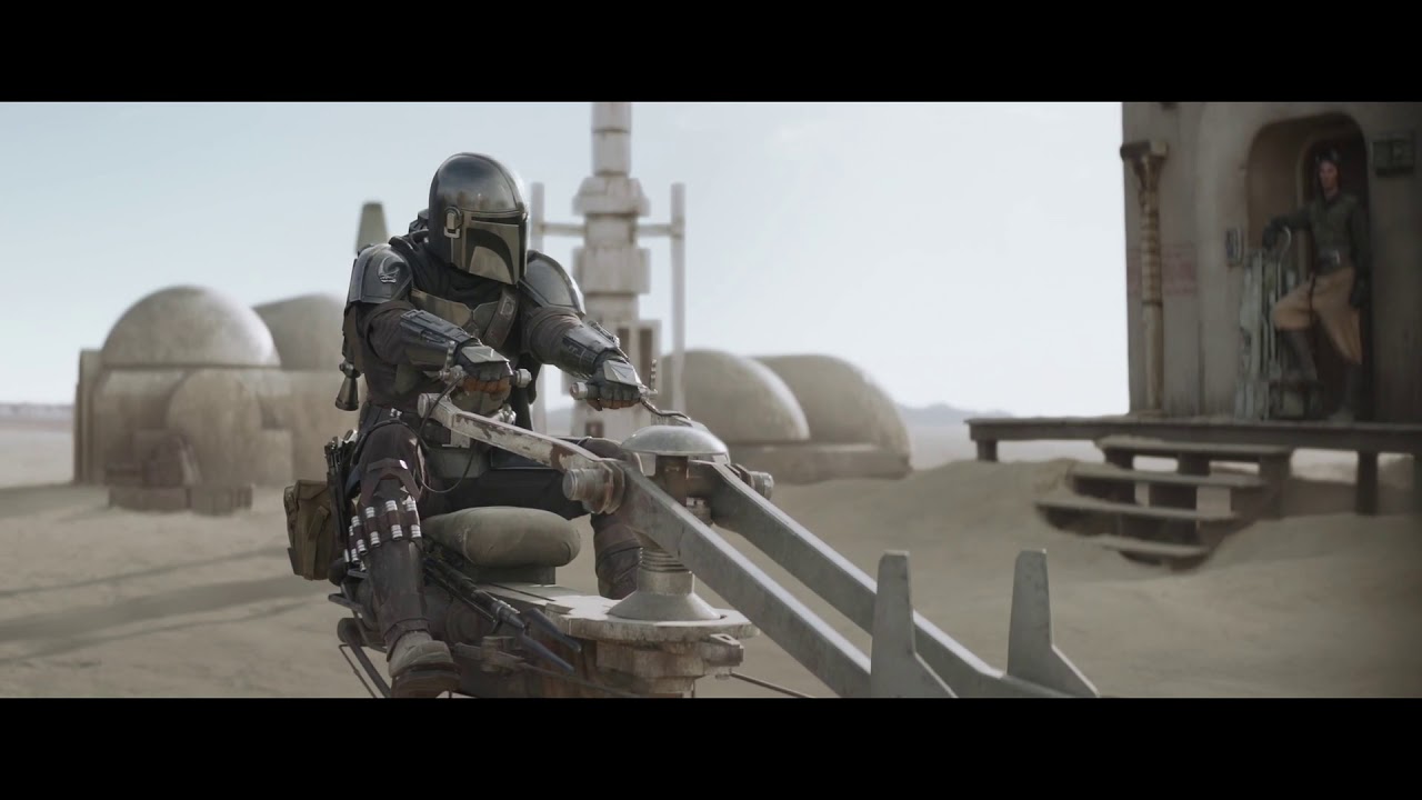 The Mandalorian S02E01 - Travel to Mos Pelgo