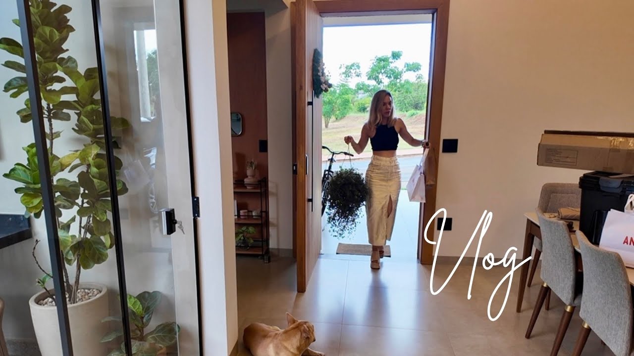 Rotina cuidando da casa - Comprei plantas novas - Desmontando a decoração de Natal