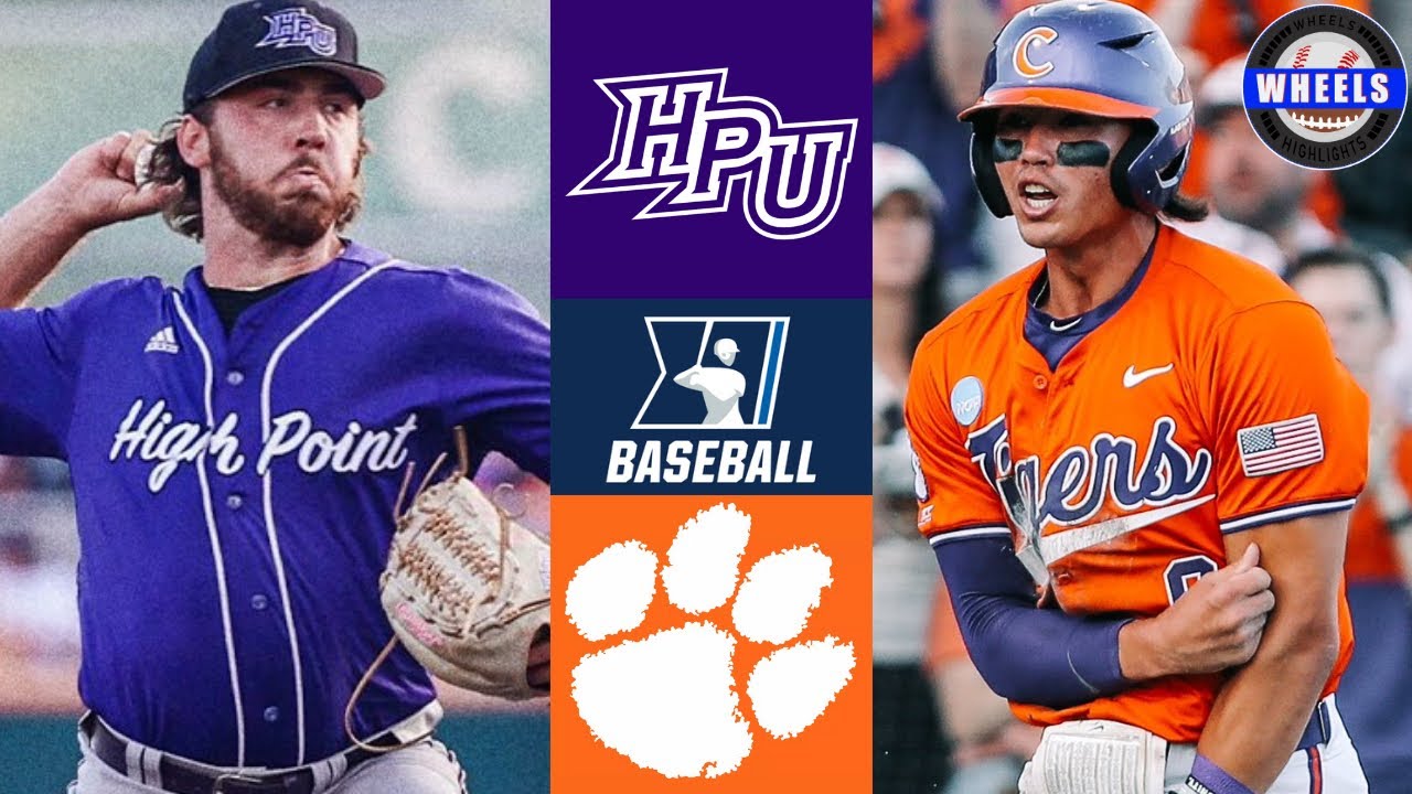 High Point vs #6 Clemson (Exciting Game!) | Clemson Regional Opening Round | 2024 College Baseball