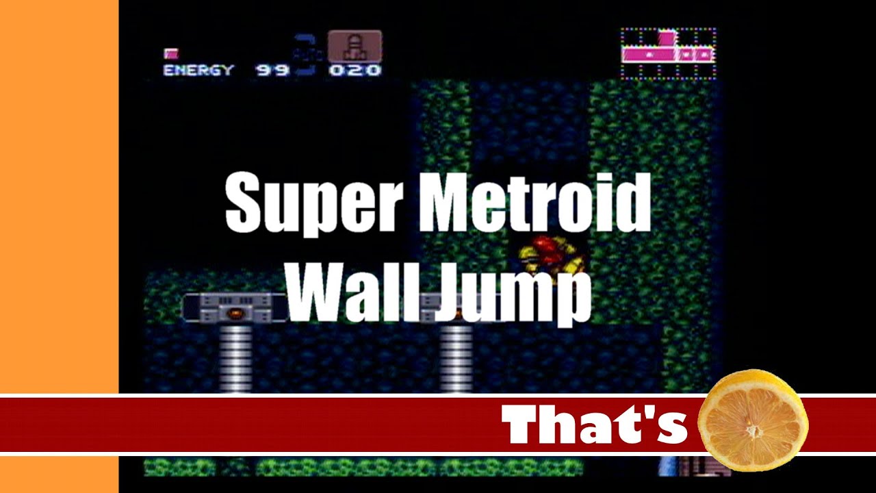 Wall Jump - Super Metroid Sequence Breaking