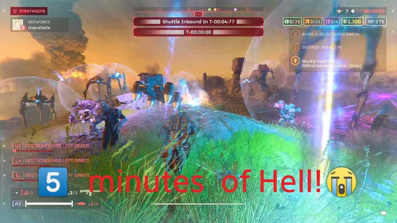 HELLDIVERS 2   Crazy Extraction