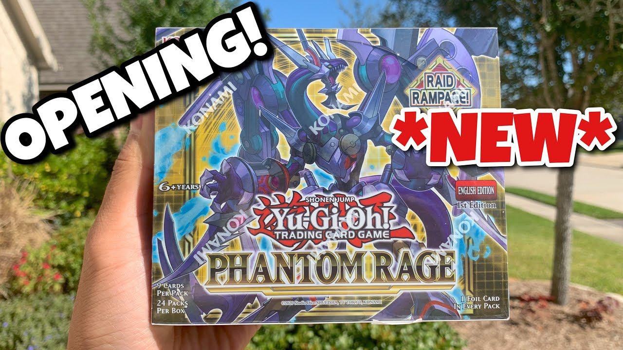 *OPENING* PHANTOM RAGE BOX WITH MY BESTFRIEND Yu-Gi-Oh!