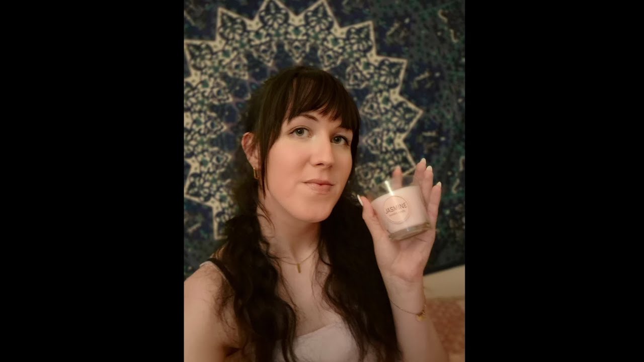 ASMR - Showing you my scented candles 💜