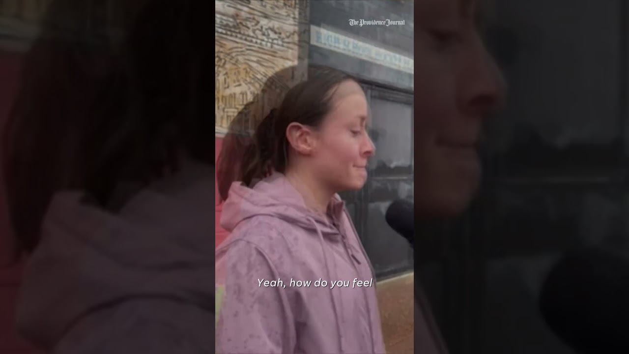 Former classmate of Pawtucket, Rhode Island, shooting victim speaks at memorial