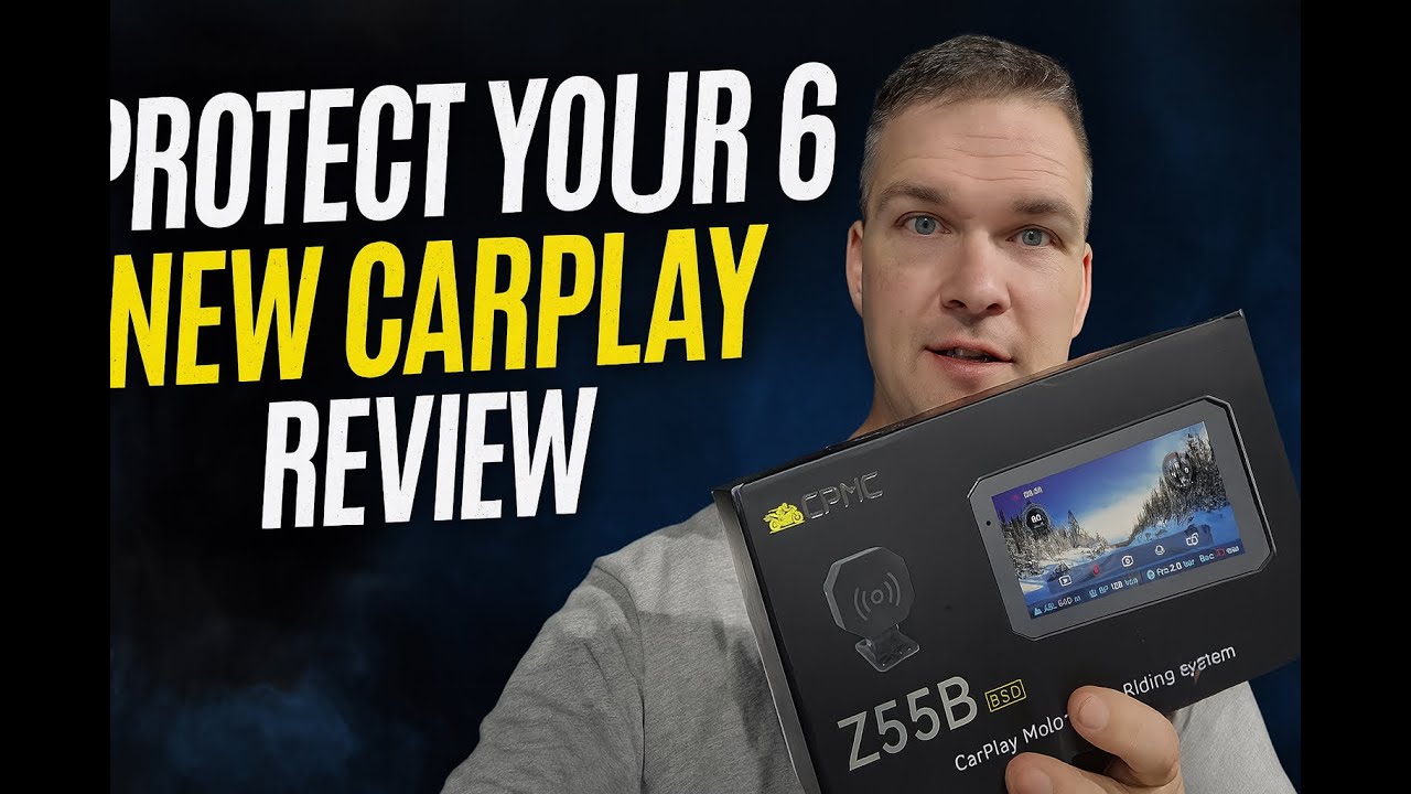 CarPlay Motorcycle Dashcam: Protect Your Six With 2K Eyes and Blind Spot Detection! REVIEW