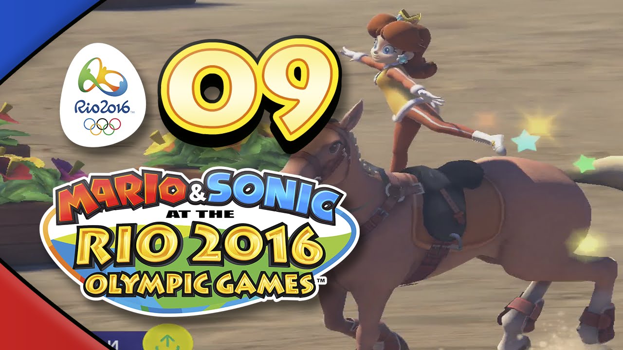Mario and Sonic at the Rio 2016 Olympic Games for Wii U: Part 09 - Equestrian (4-Player)