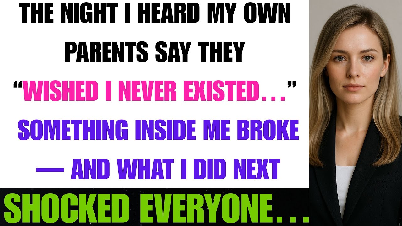 At My Father’s Birthday, My Parents Said: “We Regret Having You At All” — So I Did This.