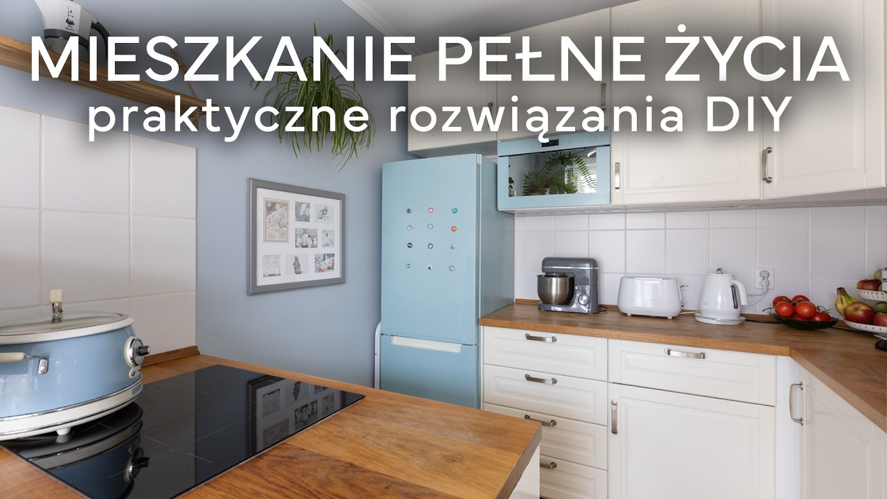 78m&sup2; rodzinne mieszkanie z rynku wt&oacute;rnego po remontach DIY - samodzielnie, bez fachowc&oacute;w 💪 HOME TOUR