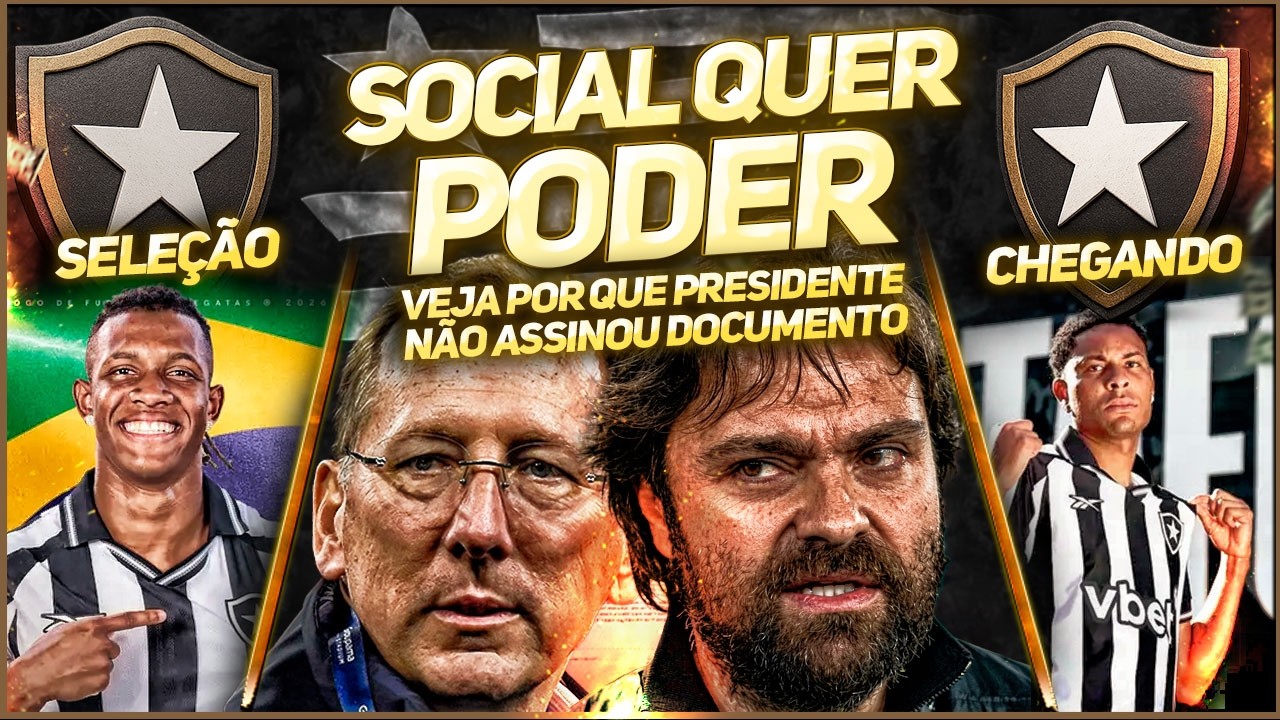 🚨FUTURO DO BOTAFOGO NAS MÃOS DO SOCIAL: ENTENDA TODA A MOVIMENTAÇÃO | DANILO CONVOCADO | CAIO ROQUE