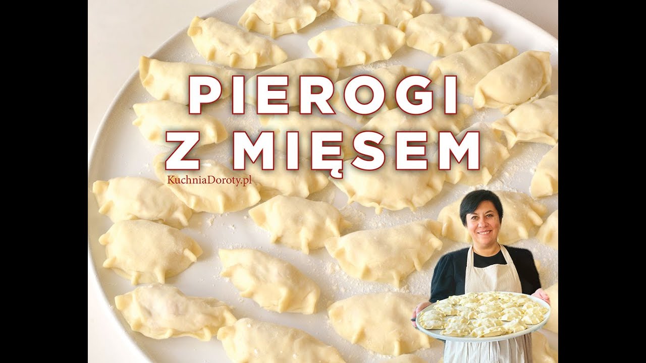 Pierogi z Mięsem i rewelacyjne ciasto na pierogi bez jajek - co zrobić z mięsem z zupy