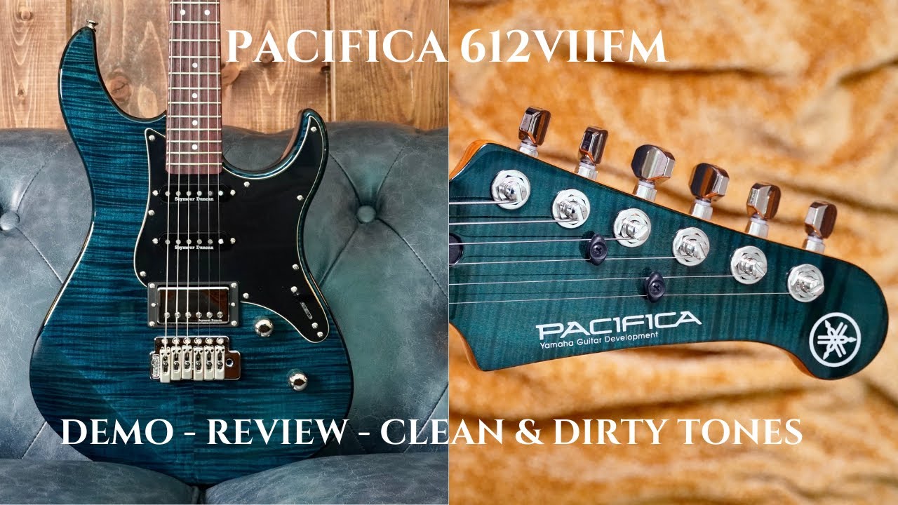 YAMAHA PACIFICA 612VIIFM - DEMO - ЧИСТЫЕ И ПЕРЕГРУЖЕННЫЕ ЗВУКИ