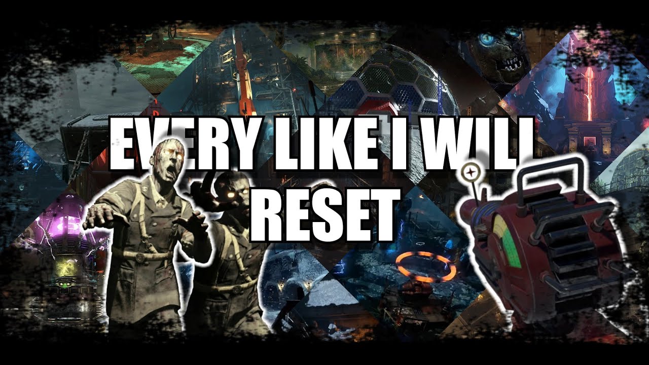 Call of Duty Zombies But EVERY LIKE I RESET