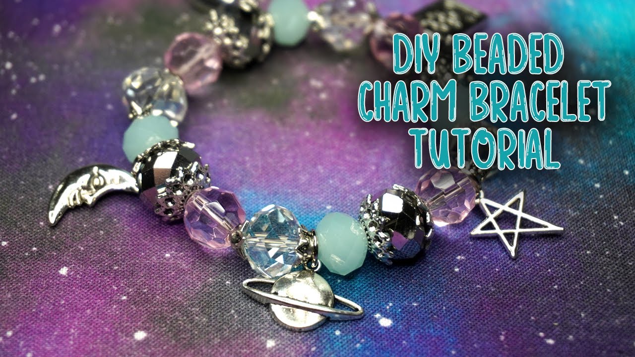 How to Create a Beaded Charm Bracelet