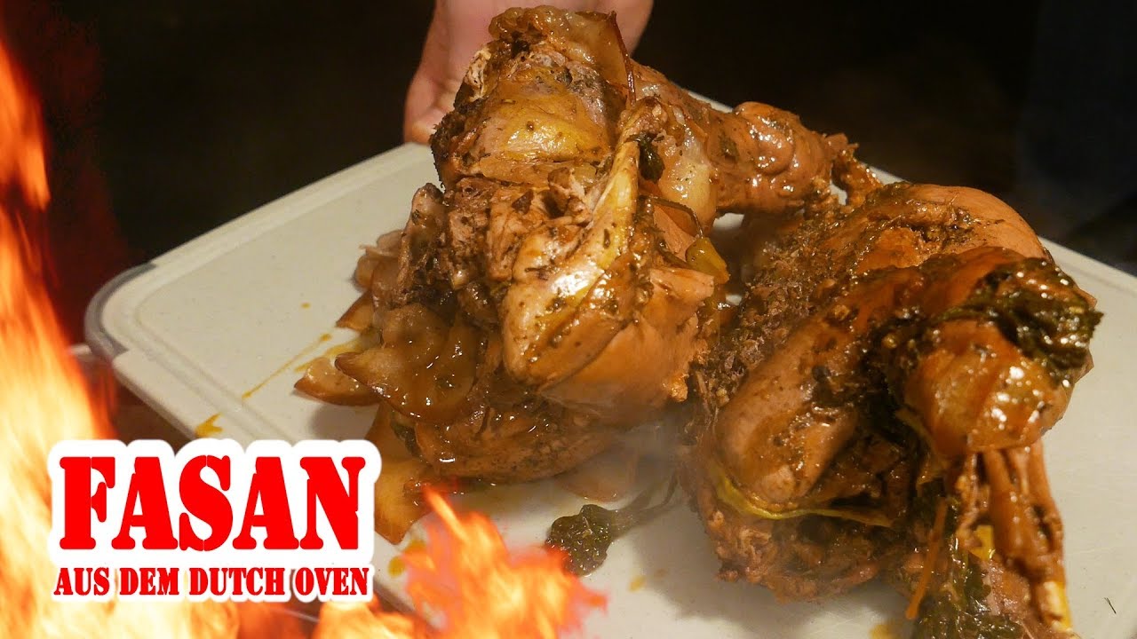 Fasan aus dem Dutch Oven - BBQ Grill Rezept Video - Die Grillshow 273