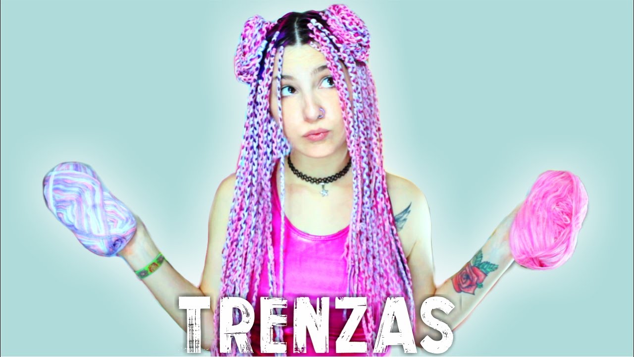 TRENZAS DE LANA ✩ ¡Super fáciles! - Ann Look