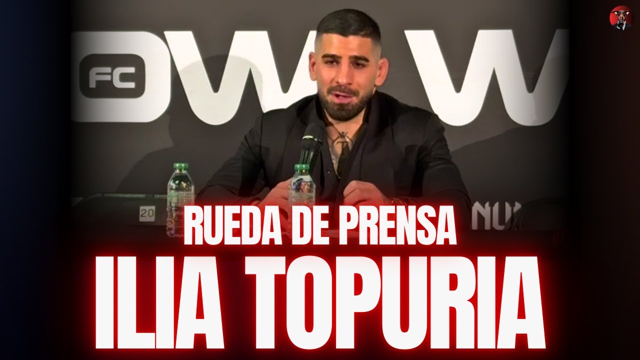 Ilia Topuria habla de WOW FC, Cristiano Ronaldo y su increíble 2025 | WOW 25 Madrid